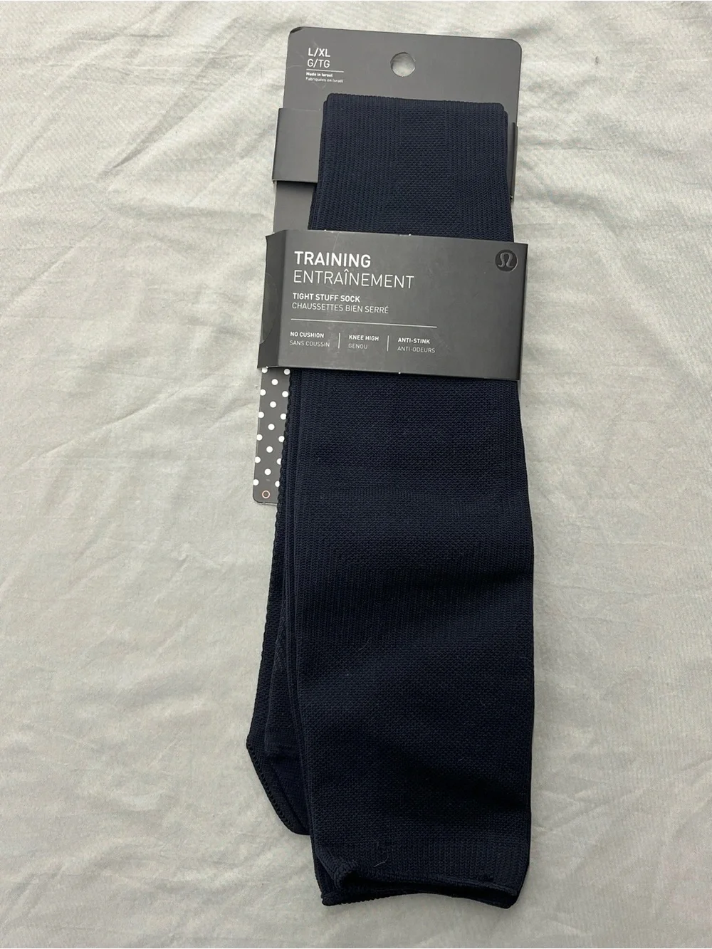 lululemon athletic- Training Tight Stuff Socks - L/XL New with Tags